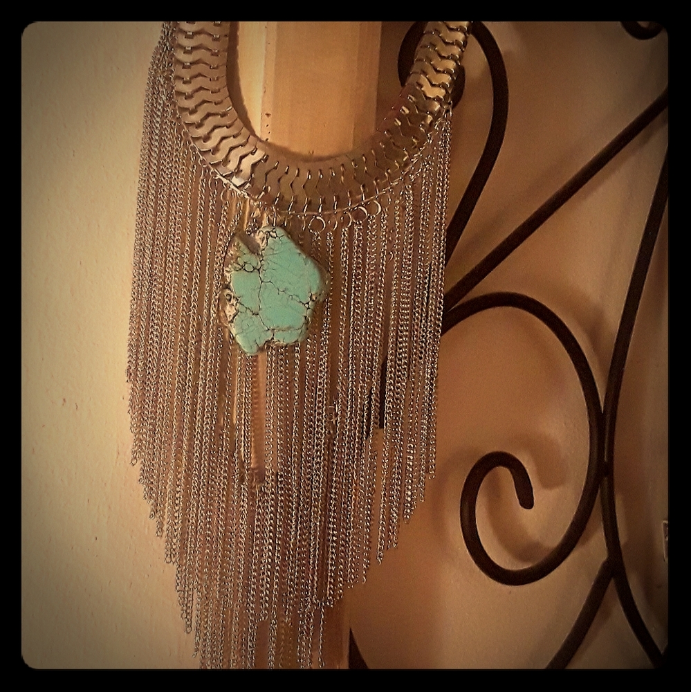 Silver & Turquoise Statement - image 1